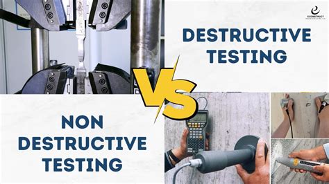 can we do destructive testing for plastic bottles|non destructive testing examples.